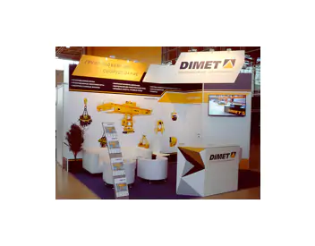 DIMET AT 12TH SPECIALIZED EXHIBITION OF MATERIAL LIFTING EQUIPMENT CRANEEXPO